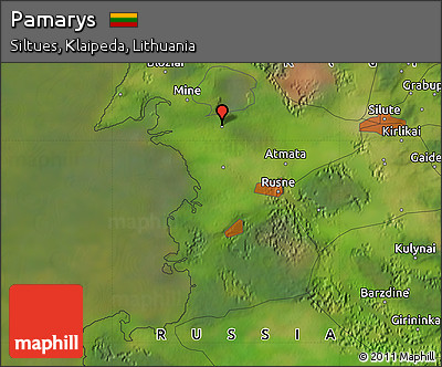 Satellite Map of Pamarys