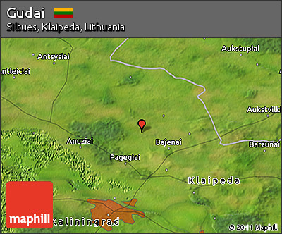 Satellite 3D Map of Gudai