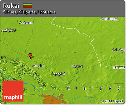 Physical Map of Rukai