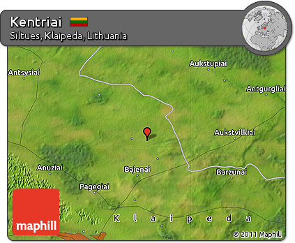 Satellite Map of Kentriai