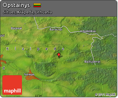 Satellite Map of Opstainys
