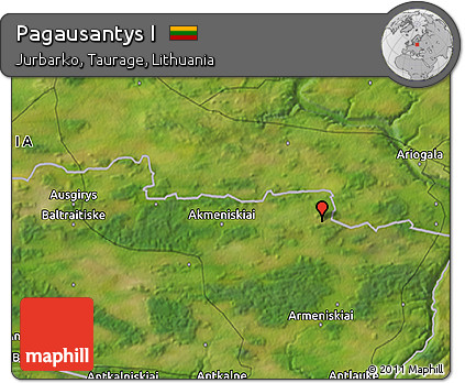 Satellite 3D Map of Pagausantys I