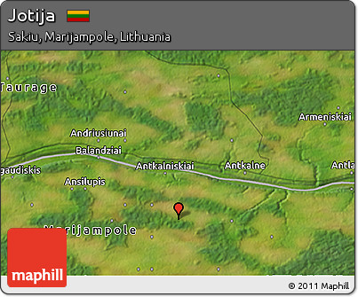 Satellite 3D Map of Jotija