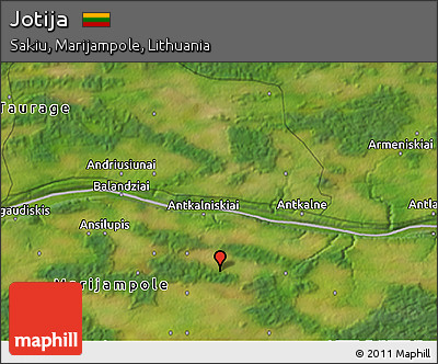 Satellite 3D Map of Jotija
