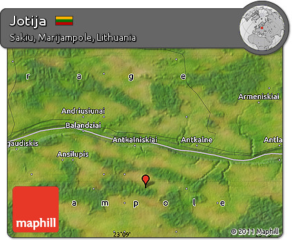 Satellite Map of Jotija