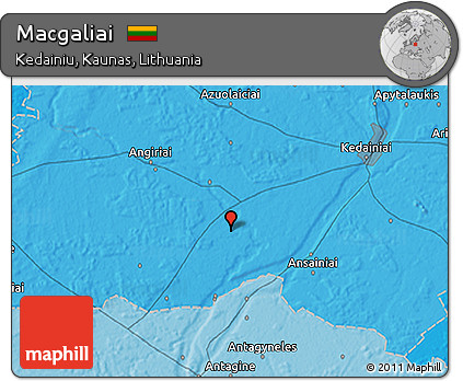 Political 3D Map of Macgaliai