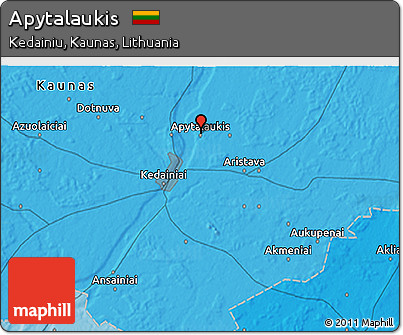 Political 3D Map of Apytalaukis