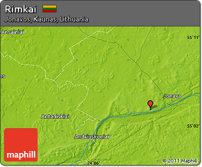 Physical Map of Rimkai