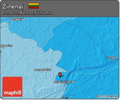 Political Map of Žinėnai