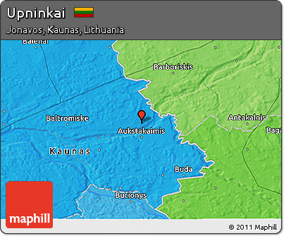 Political 3D Map of Upninkai