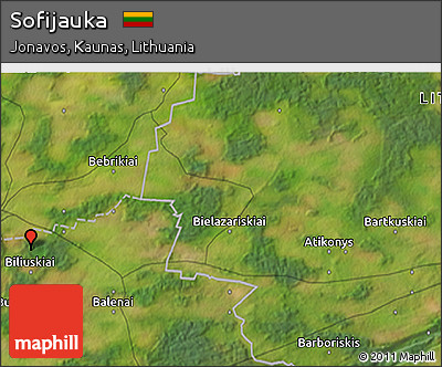 Satellite 3D Map of Sofijauka