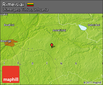 Physical Map of Rimeisiai