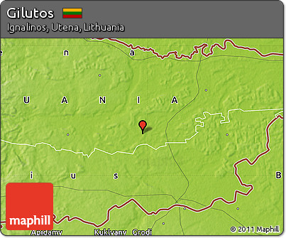 Physical Map of Gilutos