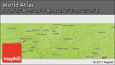 Physical Panoramic Map of the Area around 55° 11' 31" N, 34° 55' 29" E