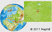 Physical Location Map of Barybino