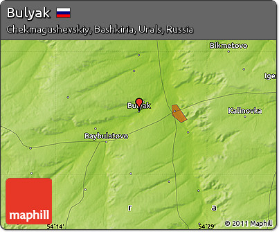Physical Map of Bulyak