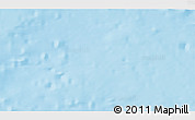 Physical 3D Map of the area around 55° 11' 31" N, 56° 52' 30" W