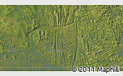 Satellite 3D Map of the area around 55° 11' 31" N, 65° 22' 30" W