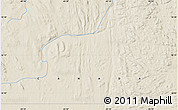 Shaded Relief Map of the area around 55° 11' 31" N, 65° 22' 30" W