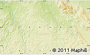 Physical Map of the area around 55° 11' 31" N, 67° 55' 30" W