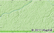 Political Map of the area around 55° 11' 31" N, 68° 46' 30" W