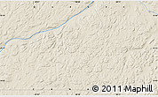 Shaded Relief Map of the area around 55° 11' 31" N, 68° 46' 30" W