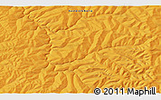 Political 3D Map of the area around 55° 34' 4" N, 104° 37' 30" E