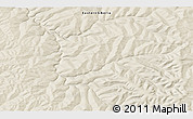Shaded Relief 3D Map of the area around 55° 34' 4" N, 104° 37' 30" E
