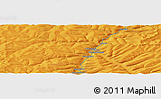 Political Panoramic Map of the area around 55° 34' 4" N, 105° 28' 29" E