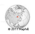 Outline Map of the Area around 55° 34' 4" N, 117° 22' 30" E, rectangular outline