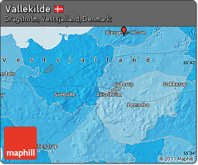 Political Map of Vallekilde