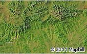 Satellite Map of the area around 55° 34' 4" N, 126° 43' 29" E