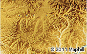 Physical Map of the area around 55° 34' 4" N, 130° 7' 30" E