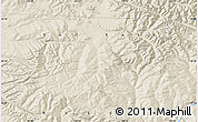 Shaded Relief Map of the area around 55° 34' 4" N, 130° 7' 30" E