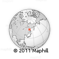 Outline Map of the Area around 55° 34' 4" N, 136° 55' 30" E, rectangular outline