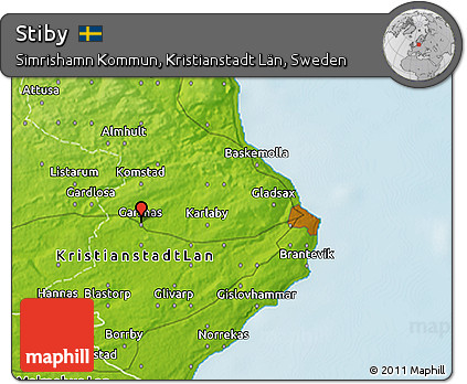 Physical 3D Map of Stiby