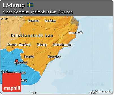 Political Map of Löderup
