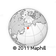 Outline Map of the Area around 55° 34' 4" N, 159° 1' 30" E, rectangular outline