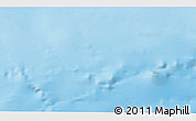 Physical 3D Map of the area around 55° 34' 4" N, 16° 4' 29" W