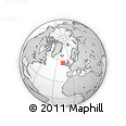 Outline Map of the Area around 55° 34' 4" N, 16° 4' 29" W, rectangular outline