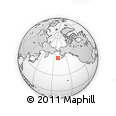 Outline Map of the Area around 55° 34' 4" N, 170° 46' 30" W, rectangular outline
