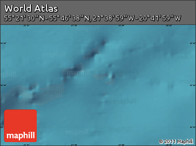 Satellite Map of the Area around 55° 34' 4" N, 21° 10' 29" W