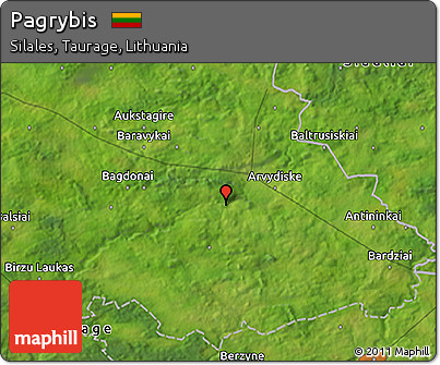 Satellite 3D Map of Pagrybis