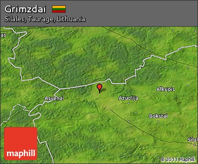 Satellite 3D Map of Grimzdai