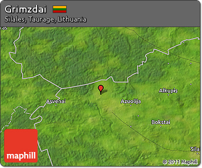 Satellite Map of Grimzdai