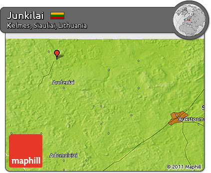 Physical 3D Map of Junkilai