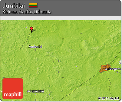 Physical 3D Map of Junkilai