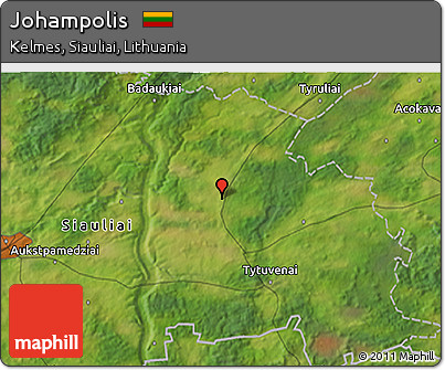 Satellite 3D Map of Johampolis