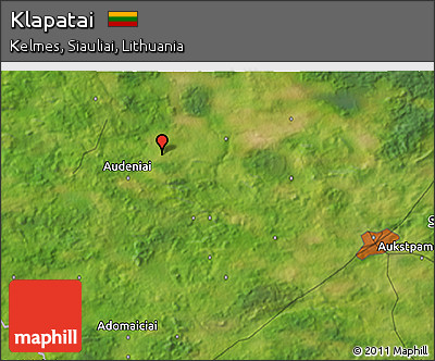 Satellite 3D Map of Klapatai