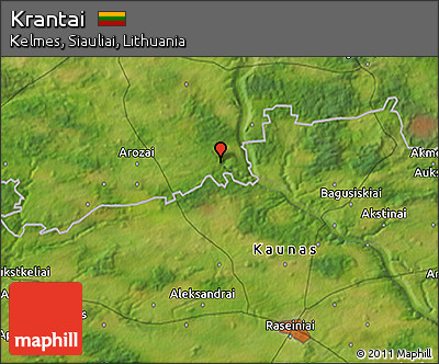 Satellite 3D Map of Krantai